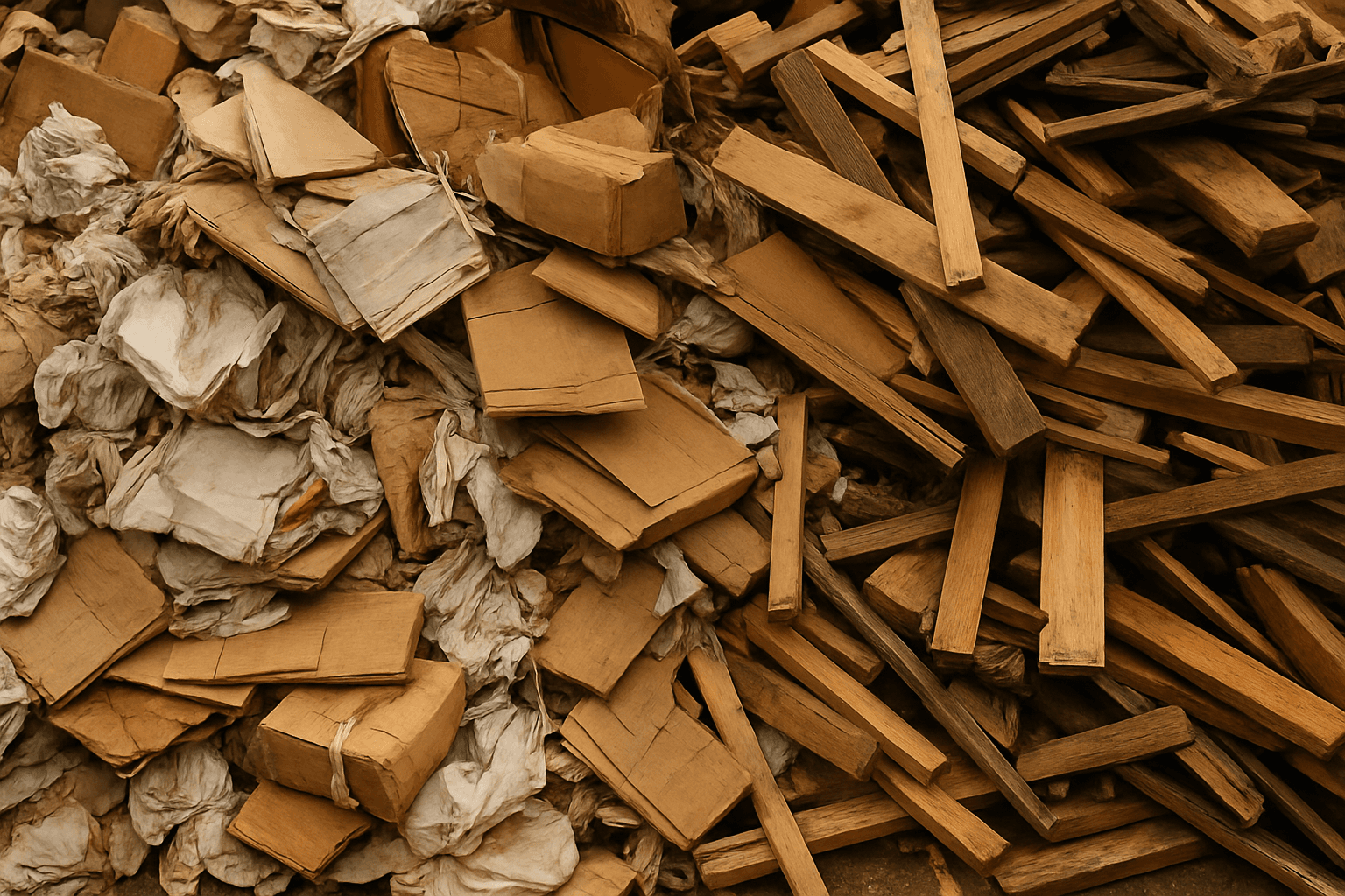 Paper and Wood Scrap
